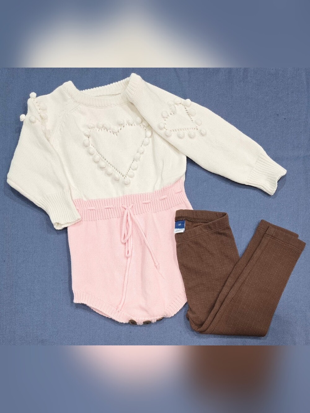 Toddler Girl Sweater Outfit Set - 2T